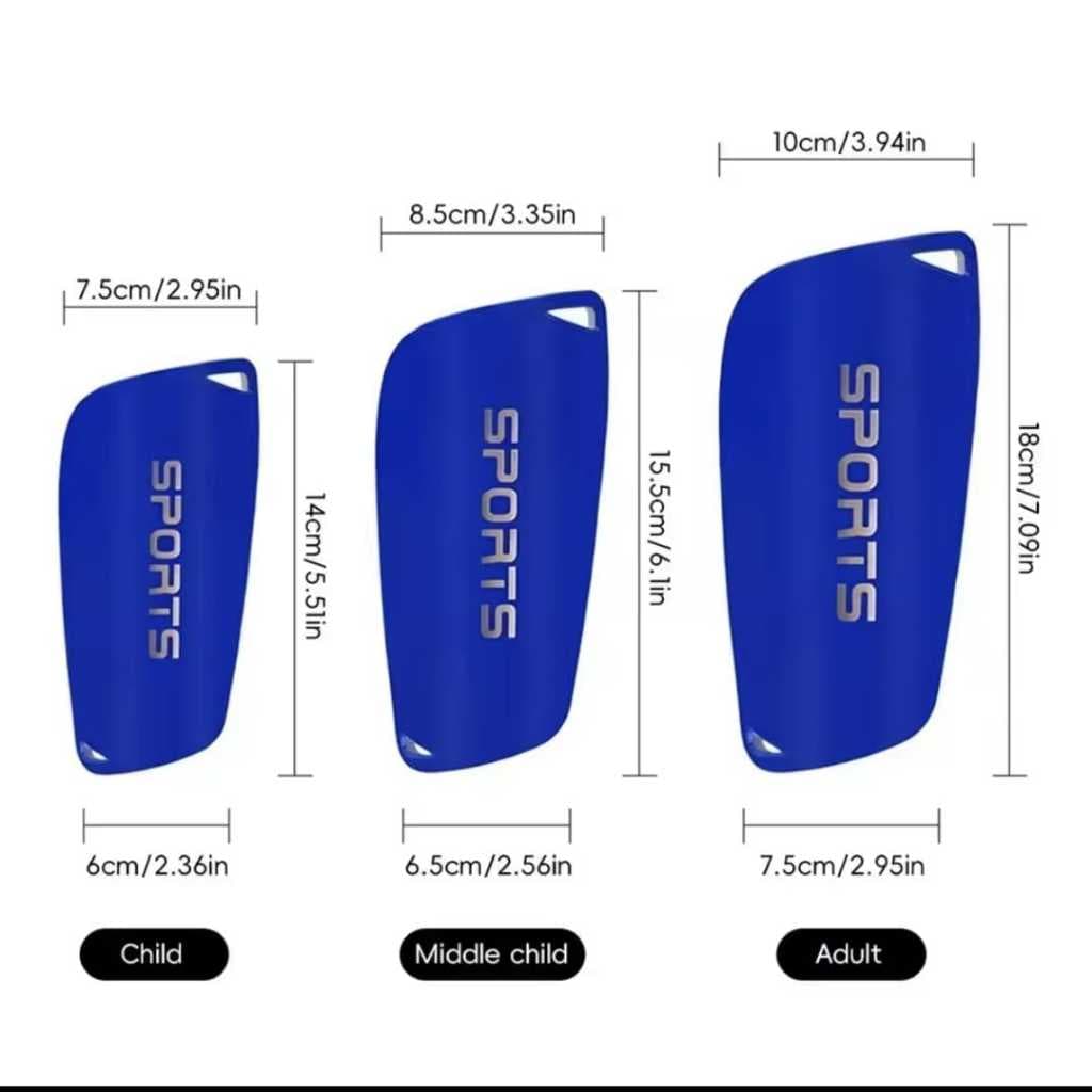 Dekker Deker Futsal Sepak Bola Shin Guard Pelindung Tulang Kering Kaki Anak Dewasa Model Selip Sport