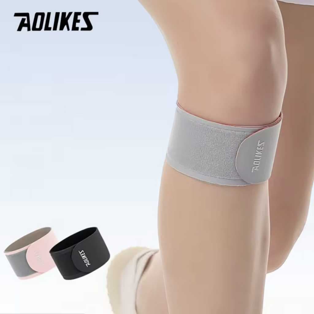 AOLIKES 7925 Knee Support Knee Pad Pelindung Lutut Decker Deker Lutut Cedera Gym Tenis Lari Padel