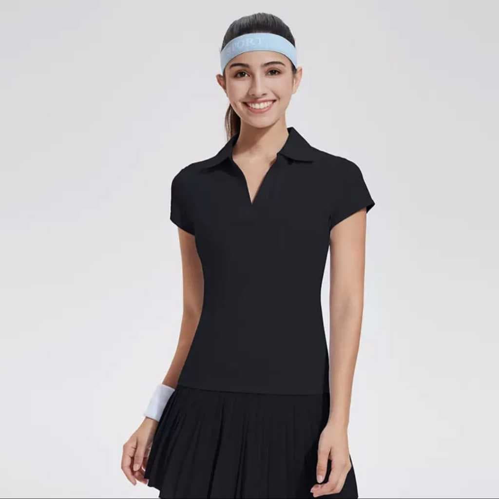 SET Baju Sport Rok Celana Wanita - SET05 Outfit Tenis Padel Golf Badminton Setelan Olahraga Wanita