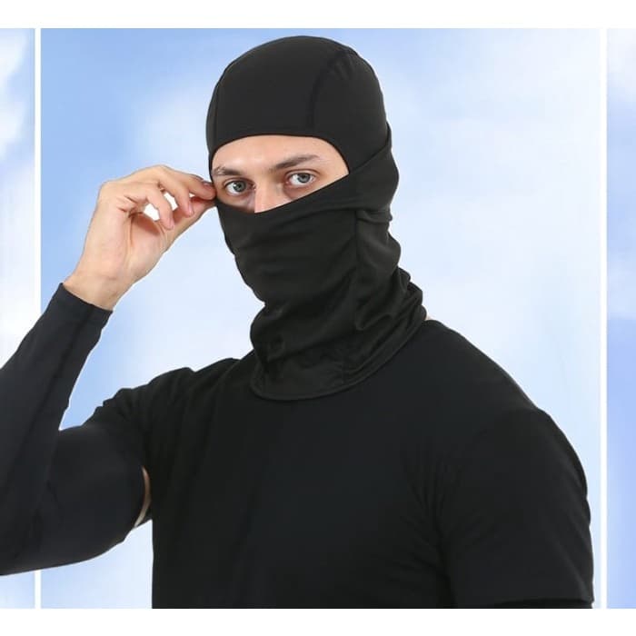 Masker Balaclava Ninja Motor Pelindung Kepala Full Face Helm FH02