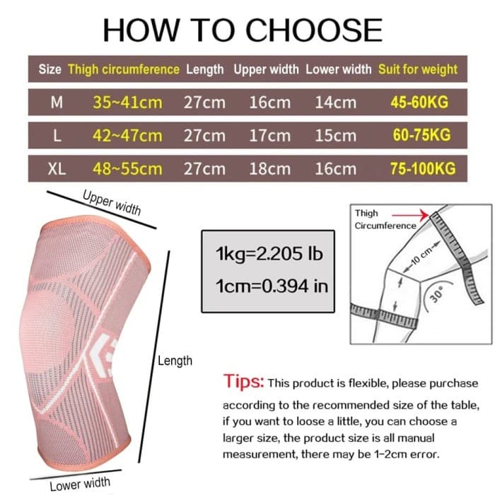 AOLIKES 7728 Kneepad Olahraga Wanita - Deker Pelindung Lutut Gym Run