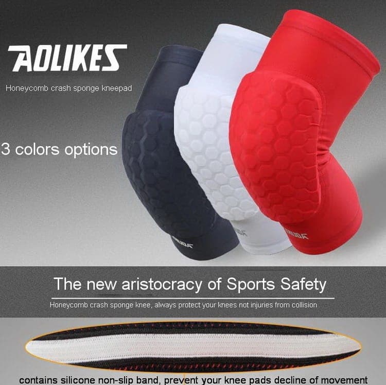 AOLIKES 688 Knee Support Knee Pad Pelindung Lutut Dekker Deker Futsal Kneepad