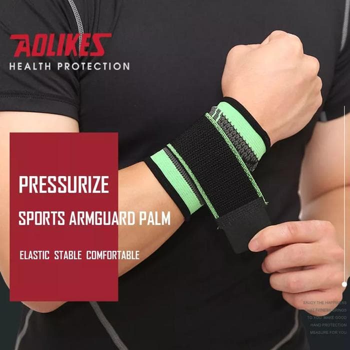 AOLIKES 7537 Wrist Wrap Support Band Pergelangan Tangan Hand Wrap