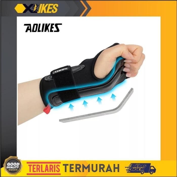 AOLIKES 1685 Hand Wrist Band Wrap Pergelangan Tangan Carpal Tunnel
