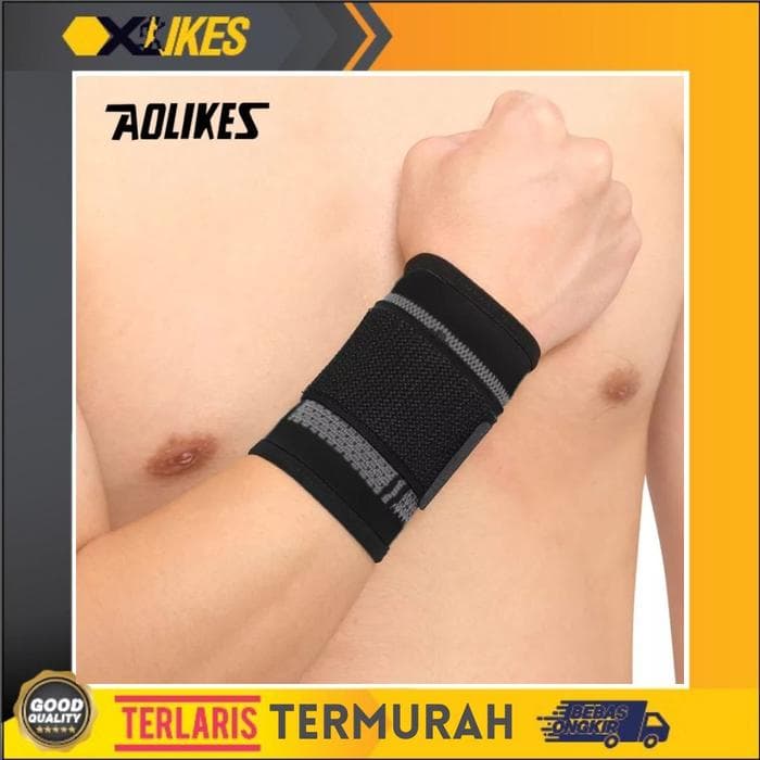 AOLIKES 7537 Wrist Wrap Support Band Pergelangan Tangan Hand Wrap